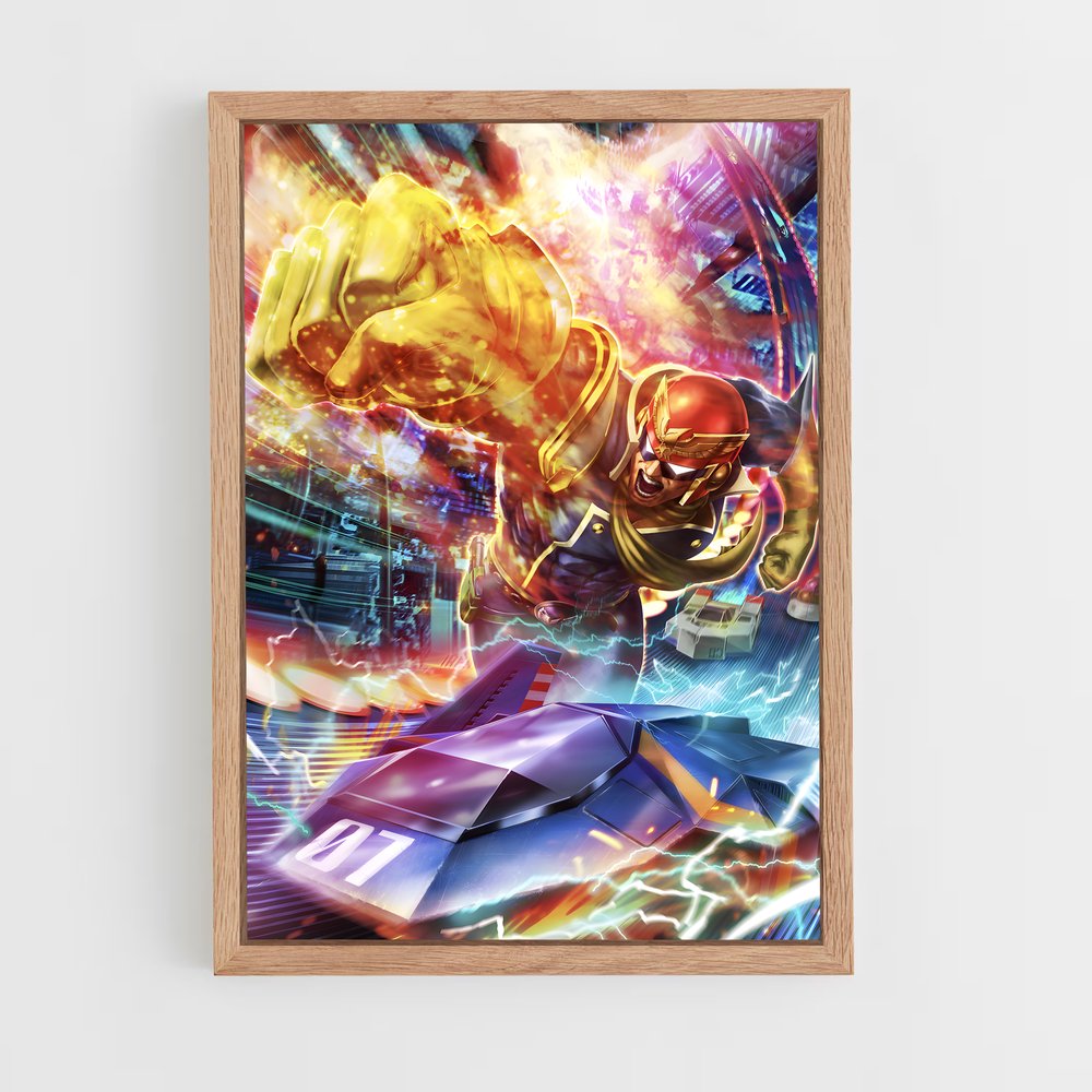 Poster Power Rangers: Fusion Énergétique – affiche Super Smash Bros (vue 4)